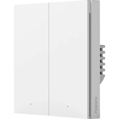 Immagine di Aqara Interruttore a muro senza fili WS EUK04 Bianco Apple HomeKit