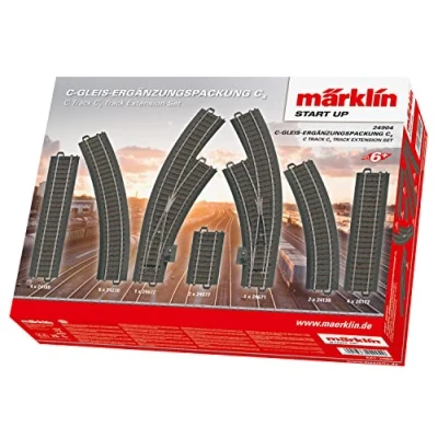 Immagine di Kit di espansione H0 Märklin C (con massicciata) 24904 C4