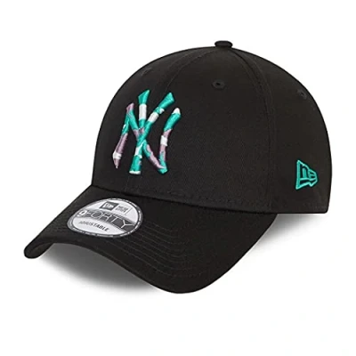 Immagine di New Era York Yankees MLB cap 9Forty Basecap verstellbar Kappe Baseball Camouflage Infill Schwarz One Size