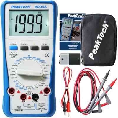 Immagine di Multimetro digitale &quot;PeakTech® P 2005 A&quot; 2.000 conteggi 1000V
