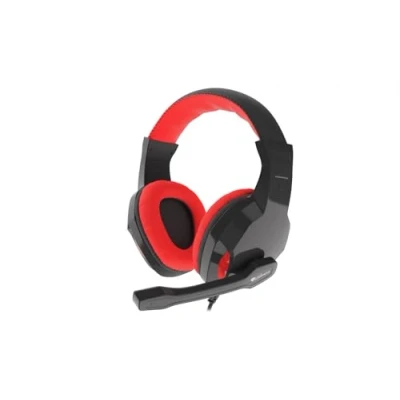 Immagine di Genesis Argon 110 Cuffie Gaming 2.0 con microfono, MiniJack 3,5 x 2, controllo del volume, colore: rosso