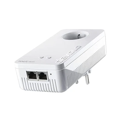 Immagine di Devolo Magic 1 WiFi 2 Adattatore CPL ultra puissant fino a 1200 Mbits/S, con presa di corrente integrata, Bianco