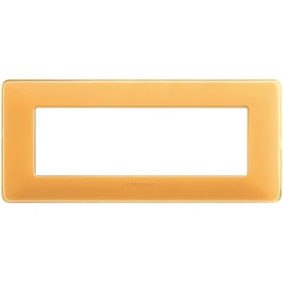 Immagine di Bticino AM4806CAB Placca Matix 6 Moduli, Ambra