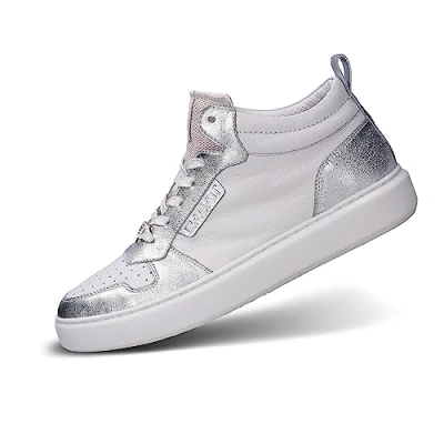 Immagine di BAGATT Gina, Scarpe da Ginnastica Donna, Argento, 40 EU