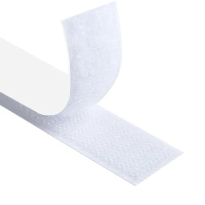 Immagine di Romon Feltro Adesivo Forte,8M Biadesivo Sistema di Fissaggio Hook &amp; Loop,16mm Larghezza Feltrini Adesivi Forte per Lavori Casa, fai da te, Manuali,Bianco