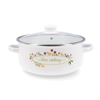 Immagine di Quid Casseruola 24 cm Acciaio smalt Memoria QD, Inossidabile, Multicolore