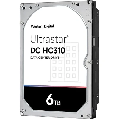 Immagine di Western Digital Ultrastar 7K6 6 TB Hard Disk interno 3,5 SATA Gb/s 0B36039