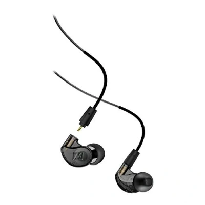 Immagine di MEE audio M6 PRO Cuffie auricolari via cavo Nero headset con microfono, Resistente al sudore