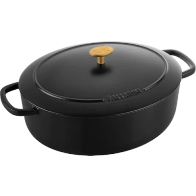 Immagine di Ballarini Bellamonte Cocotte ovale 31 cm, nero, Ghisa