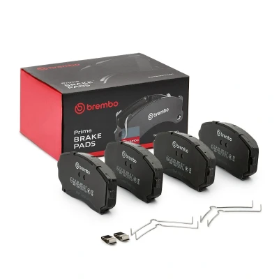 Immagine di BREMBO P 54 059 Kit pastiglie freno con segnalatore acustico usura accessori MAZDA: CX 5 II, 7, FORD USA: Edge