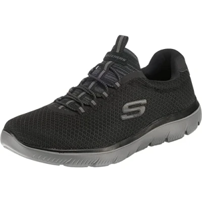 Immagine di Skechers Summits, Scarpe da Ginnastica Uomo, Black Mesh Charcoal Trim, 39 EU