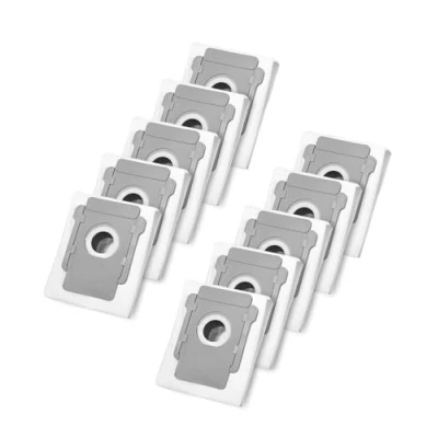 Immagine di SOBEAU 10 sacchetti per aspirapolvere iRobot Roomba i7 i7+ Plus + i3 i3+ i4 i4+ i6 i6+ i8 i8+ j7 j7+ S9 E5 E6 E7, Borsa Ricambio Clean Base