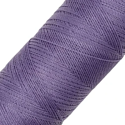 Immagine di LINHASITA, Rocchetto di Filo Cerato, 100 g, 360 m, 0,5 mm Spessore, in Poliestere, per macramé, 30 Colori Viola