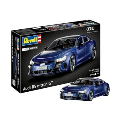 Immagine di Automodello in kit da costruire Revell 07698 easy click Audi e tron GT 1:24