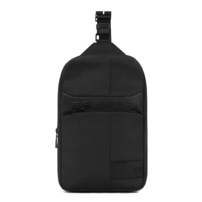 Immagine di Piquadro MONO Sling Borsa a tracolla, Uomo, Taglia: One Size, Black