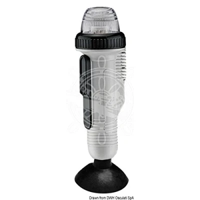Immagine di OSCULATI Fanale di Via LED a Ventosa Conforme COLREG