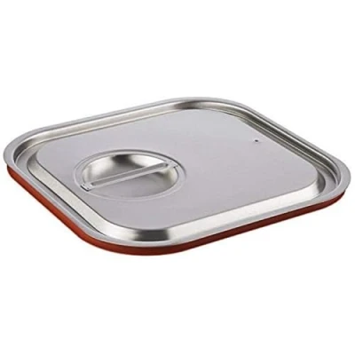 Immagine di APS Coperchio di trasporto GN 2/3 push in, (L)354 x (P)325 (H)30 mm, Accessori per pentole e padelle