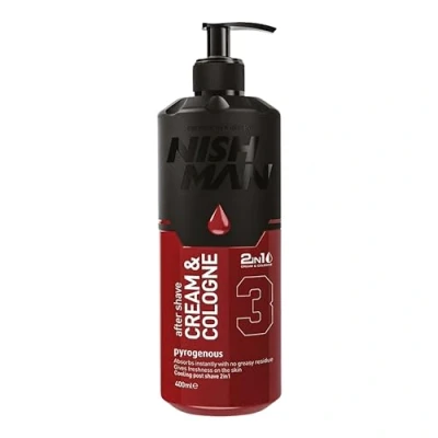 Immagine di NISHMAN 03 After Shave Cream &amp; Cologne 2in1 Pyrogenous 400ml