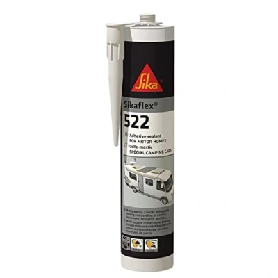 Immagine di SIKA Sigillante in poliuretano per Camping Car, 522 Bianco Modello Cartuccia 300 ML