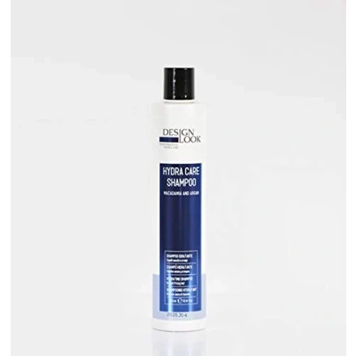 Immagine di DESIGN LOOK Shampoo IDRA Care Macadamia e Argan, 300 ml, Nero, Standard