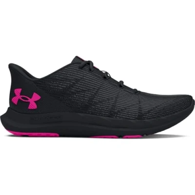 Immagine di Under Armour UA W Charged Speed Swift, Scarpe da Ginnastica Donna, Black Rebel Pink 004, 38.5 EU