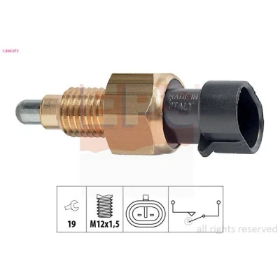 Immagine di EPS 1.860.073 Interruttore, Luce di retromarcia Made in Italy OE Equivalent OPEL: Zafira A, Combo C Tour, Corsa Hatchback, ALFA ROMEO: 156 Sedan