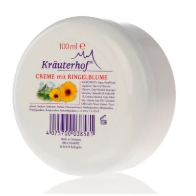 Immagine di Crema ai fiori di calendula, Kraeuterhof, 100 ml