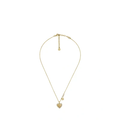 Immagine di Emporio Armani Collana da donna in acciaio inossidabile o argento sterling con chiusura a moschettone, Oro lucido