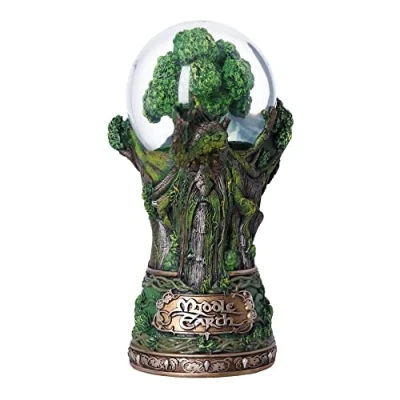 Immagine di Nemesis Now Licenza Ufficiale Lord of The Rings Middle Earth Treebeard Snow Globe, Verde, 22,5 cm, Resina, 22.5cm