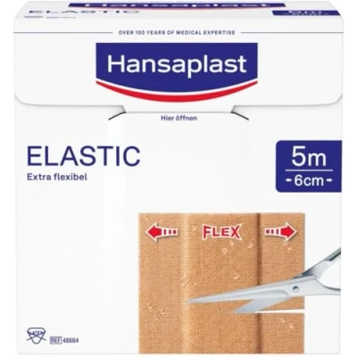 Immagine di Hansaplast Cerotto elastico, 6 Cmx5 M, 495 G