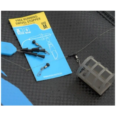 Immagine di Cresta Free Running Swivel Stoppers Large Girelle da pesca