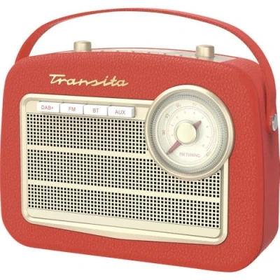Immagine di TechniSat Transita 130 (DAB, FM, Bluetooth), Radio, Rosso