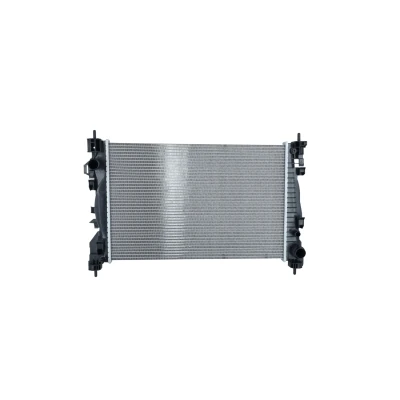 Immagine di NRF 58492 Radiatore motore Alluminio 610 408 26 Alette di raffreddamento saldate, montate meccanicamente