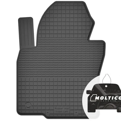 Immagine di Conducente Tappetini Auto in Gomma con un Bordo Set 1 Pezzi per Impermeabile di Tappeti Adatti Skoda Yeti 2009 2017