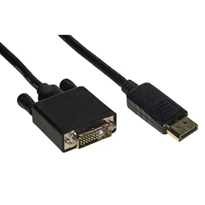 Immagine di LINK LKCDPDVI10 Cavo Displayport 1.2 Maschio Dvi Contatti Dorati Mt 1