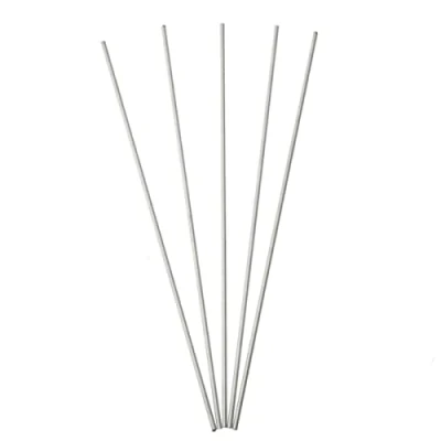 Immagine di 5 tubi dritti in acciaio inossidabile 304, diametro esterno 3 mm x interno 2 mm, lunghezza 250 tubo capillare inox
