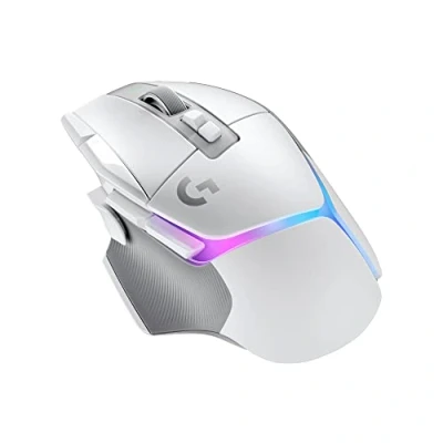 Immagine di Logitech G G502 X PLUS Mouse Gaming Wireless LIGHTSPEED RGB Ottico con Switch Ibridi LIGHTFORCE, LIGHTSYNC RGB, Sensore per HERO 25K, Compatibile PC macOS/Windows Bianco