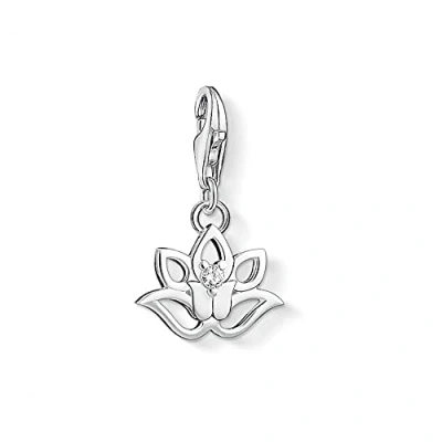 Immagine di Thomas Sabo Ciondolo da Donna, Argento 925, Lotus Blossom Charm