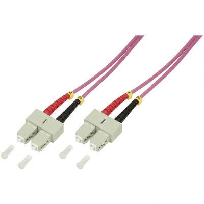 Immagine di Cavo LogiLink FP4SC20 Fibra ottica 50/125 µ Multimode OM4 20.00 m