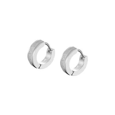 Immagine di Lotus Style LS2152 4/1 Orecchini da uomo in acciaio, No aplica, Argento, Perla