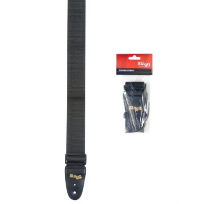 Immagine di Stagg BJA006BK Tracolla per Chitarra, Nero