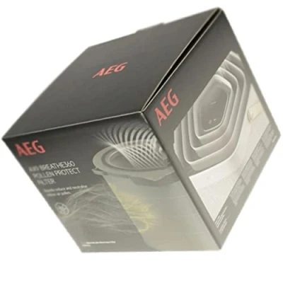 Immagine di AEG AFDBTH4 Filtro BREATHE360 (adatto per purificatore d&#039;aria AX91 404DG, riduce il 99% dei pollini, elimina 99,9% batteri, aria pura e filtrazione ottimale, lunga durata, grigio)