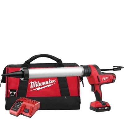 Immagine di Pistola de químicos 1 batería M18 Li Ion 2,0Ah, con tubo transparente 600ml, díal compatible e interruptor electrónico variable y caja cartón