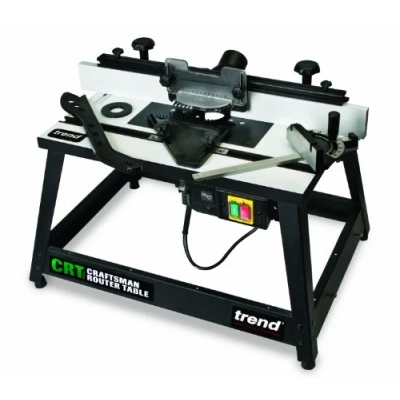 Immagine di Trend Tavolo router portatile da banco 230V EU, per applicazioni di falegnameria, mobili, sagomatura e stampaggio, CRT/MK3/EURO
