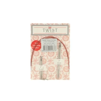 Immagine di Chiaogoo Twist (5 + 8 cm, 2,50 mm) Short Shorchangeable Agon TIPS COMBO 1 unità