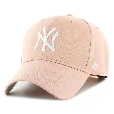 Immagine di &#039;47 NEW YORK Yankees Raised Basic Unisex Cappellino, Taglia: One Size, Dusty mauve