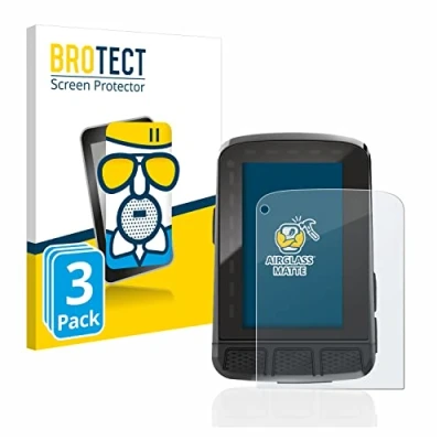 Immagine di brotect Pellicola Vetro Opaca per Wahoo Elemnt Roam 2 (3 Pezzi) Protezione Schermo [Anti Riflesso, Durezza 9H]