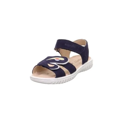 Immagine di Superfit Sparkle WMS Weite M4 Sandali per bambini, Taglia: 28, Blau Pelle