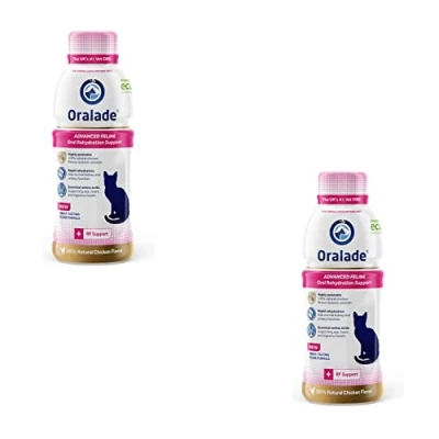 Immagine di Oralade RF Support Cat Confezione Tripla 3 x 330 ml Alimento complementare Per gatti il supporto nelle malattie renali Contiene importanti elettroliti, liquidi e aminoacidi