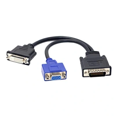 Immagine di ChenYang, prolunga splitter da DMS 59 maschio a DVI 24+5 femmina e VGA RG 15 pin, cm